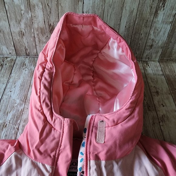 Columbia Kids Pink Puffer Jacket - Picture 3 of 14